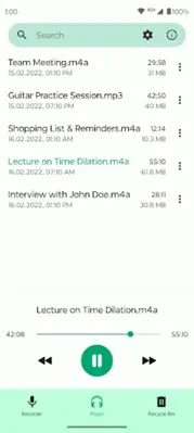 Voice Recorder android App screenshot 6